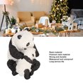 thumbnail image 3 of Estatuilla de panda de resina estatua decorativa de panda de simulación para el hogar para el jardín ANGGREK Otros, 3 of 8