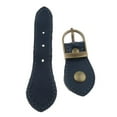 thumbnail image 2 of Ruiboury Sew on Leather Tab Buckles Closure Replacement Beige Fastener DIY Bag Royal Blue, 2 of 6