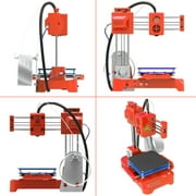 EasyThreed 3D Printer for Kids Mini Desktop 3D Printer 100x100x100mm Print Size No Heated Bed One-Key Printing with TF Card PLA Sample Filament for Beginners Household Education