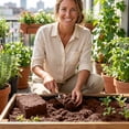 thumbnail image 4 of High Nutrition Coconut Coir Brick, High Expansion Coconut Fiber Substrate with Low EC and PH Balance, Organic Coco Coir for Garden Soil Potting Flower Herbs Vegetables(L-7.87"*1.2"#1), 4 of 6