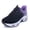 Blackpurple, variant on Women’s Slip on Walking Sneakers Cushioning Tennis Shoes with Arch Support for Workout