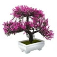 ZBFJINX Artificial Pot Plant Bonsai Potted Simulation Tree Home/ Decor