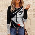thumbnail image 2 of Blusas informales de negocios para mujer, blusas para mujer Túnicas informales de otoño para que las mujeres las usen con mallas de manga corta fluidas Pompotops  hkajfhjk457942, 2 of 5