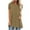 Drak Khaki, variant on Xuhomer Summer Tops For Women Flowy Long Shirts Solid Color Crew Neck Long Tunics Or Tops To Wear With Leggings Short Sleeve Blouses Shirts