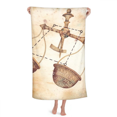 thumbnail image 1 of September October Libra Constellation Zodiac Hand Towel Bath Facecloth Soft Cotton Washcloth, 1 of 4