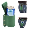 thumbnail image 1 of Funda de cerveza QCWN Western Cowboy de piel sintética para cinturón, 1 of 9