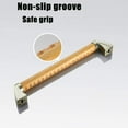 thumbnail image 2 of Wooden bathroom grab bars, shower tub handles, waterproof and non-slip safety grab bars for stairs and corridors, 2 of 5