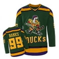 thumbnail image 1 of COLDOUTDOOR ducks hockey jersey with 99 and BANKS, 1 of 6
