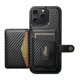 thumbnail image 1 of SUTENI H20 For iPhone 14 Pro Max Magnetic Case Carbon Fiber Texture Phone Back Cover with Detachable, 1 of 5