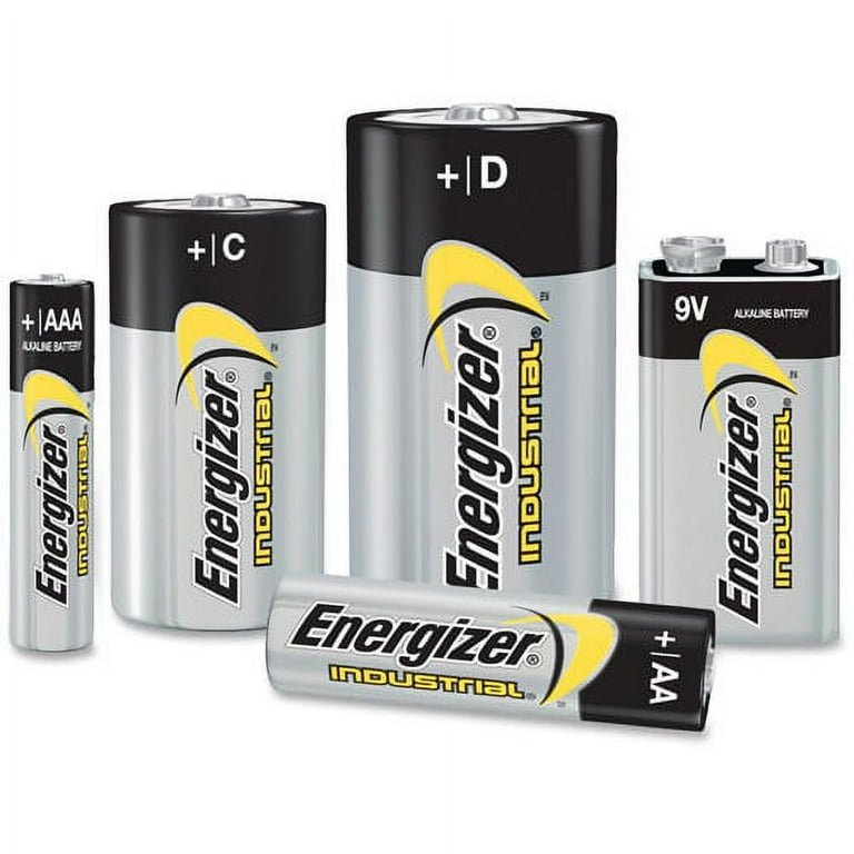 Energizer 9-Volt Industrial Alkaline Batteries, 12-Pack - For Multipurpose - 9V - 9 V DC - 6 / Carton Energizer 9-Volt Industrial Alkaline Batteries, 12-Pack - For Multipurpose - 9V - 9 V DC - 6 / Carton