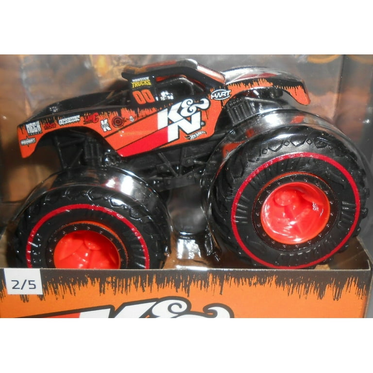 Hot Wheels Monster Trucks Podium Crasher Diecast Car K N