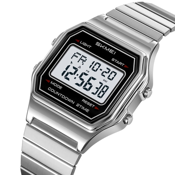 Kieccall Mens Outdoor Sports Digital Watch, Waterproof with Luminous Display, for Hiking, Camping, Running, and Swimming