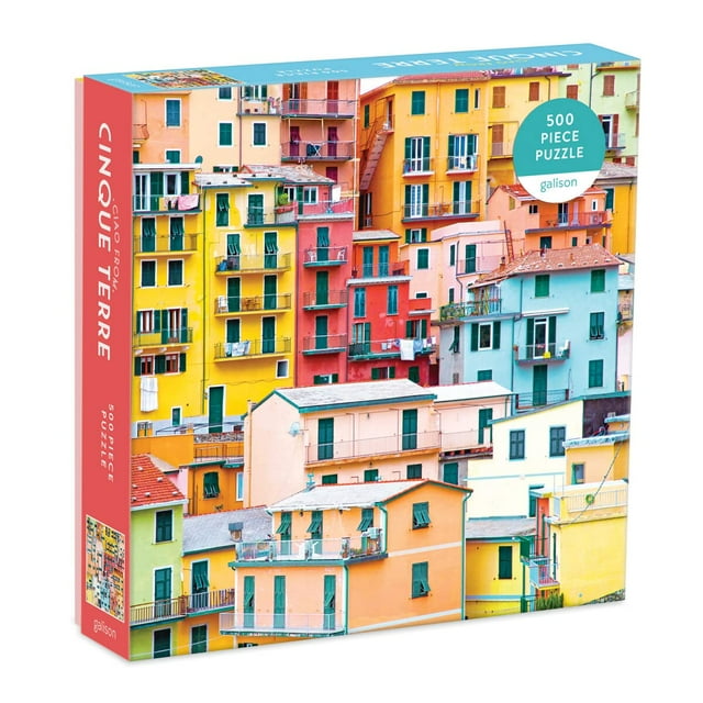 Puzzle Galison Ciao de Cinque Terre, 500 piezas