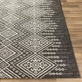 thumbnail image 4 of Mark&Day Outdoor Rugs, 8x10 Hamme Global Indoor/Outdoor Black Area Rug, Non Shedding Black Beige Carpet for Patio, Porch, Deck, Bedroom, Living Room or Kitchen (7'10" x 10'2"), 4 of 7
