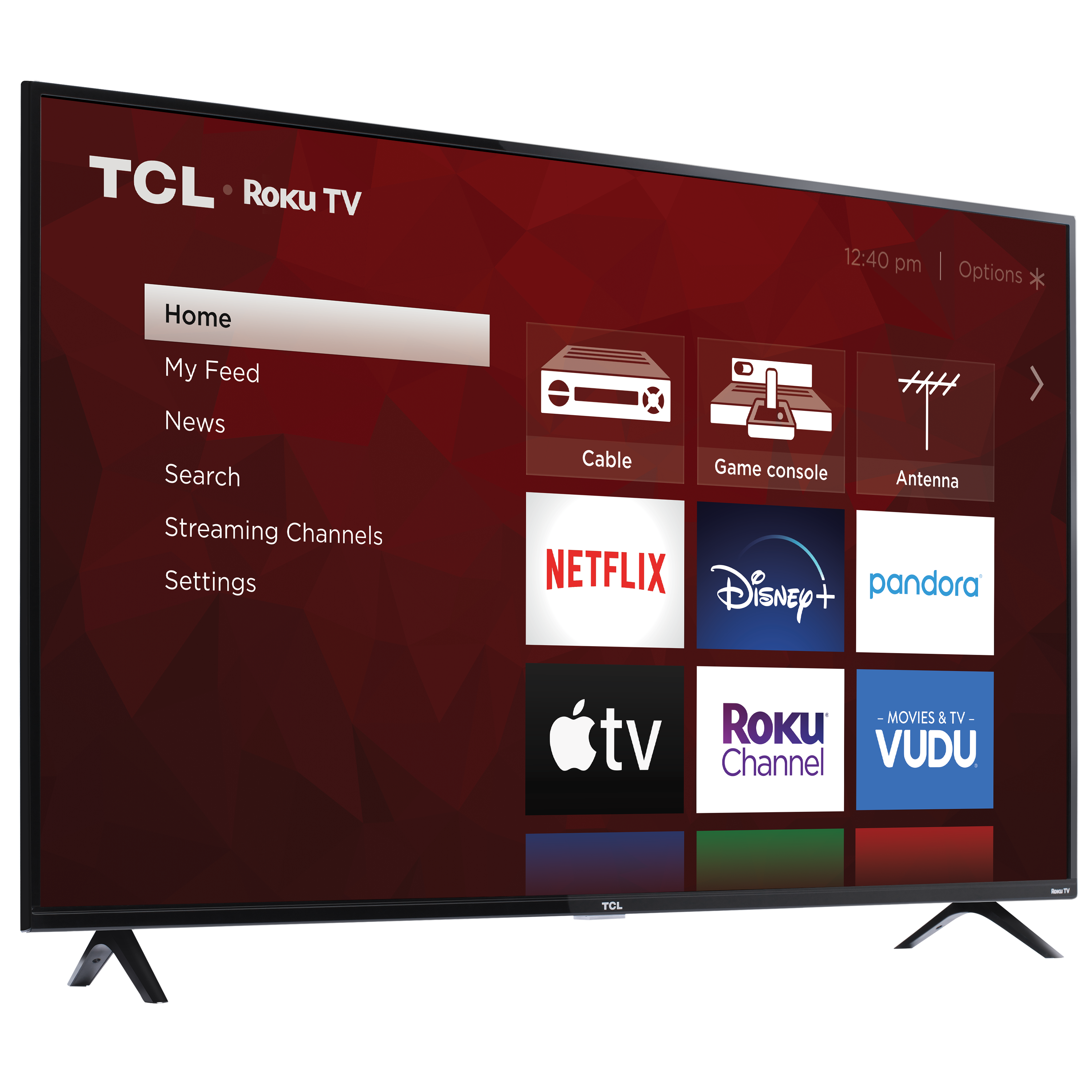 TCL 55" Class 4-Series 4K UHD HDR LED Roku Smart TV – 55S421 - image 4 of 12