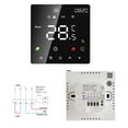 thumbnail image 4 of Smart Thermostat, LCD Display Programmable Thermostat WiFi Voice App Programmable Tempeure Control IP20 Auto Manual Mode Digital Thermostat Controller with, 4 of 7
