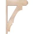 thumbnail image 3 of Ekena Millwork 7 1/2"W x 24"D x 36"H Balboa Smooth Craftsman Outlooker, Douglas Fir, 3 of 4