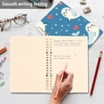 thumbnail image 5 of Seal Star Dot Heart Notebooks 2 Pcs 1-subject Journal 60 Sheets A5 College Ruled Paper Detachable Ring 8.3"x5.7", 5 of 8