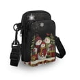 thumbnail image 3 of HELLHERO 4.33"x1.97"x7.09" Shoulder Bag, Men, Women with Unique Gift Snowmen Gifts Night, 3 of 7