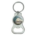 thumbnail image 1 of Moth Lamp Meme Bottle Cap Opener Keychain Key Ring, 1 of 4