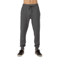 thumbnail image 1 of Men‘s Open Bottom Terry Sweatpants  Elastic Drawstring Waistband  Charcoal Grey S,charcoalgrey(joggers),2XL, 1 of 4
