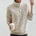 thumbnail image 4 of UAMVSH Fuzzy Fleece Hoodie for Women Winter Sherpa Fluffy Long Sleeve Hooded Pullover Warm Plush Drawstring Sweatshirts(XX-Large,Beige 2), 4 of 7