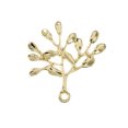 thumbnail image 2 of John Bead Beadwork Findings 12pcs Gold Jewelry Findings Pendants | Branch (4pcs x Pack of 3), 2 of 7