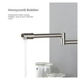 thumbnail image 4 of Kitchen Mixer Tap With Sprayer Hot And Cold Stream Wall Mount Pot Filler Faucet Pull Out Two Hole Wholesale Black ,Easy to Install, 4 of 7