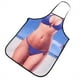 thumbnail image 2 of Delantal de cocina, delantal de cocina divertido 3D Delantal sexy D Delantal de cocina hombre mujer Diseño elevado Jadeshay A, 2 of 8