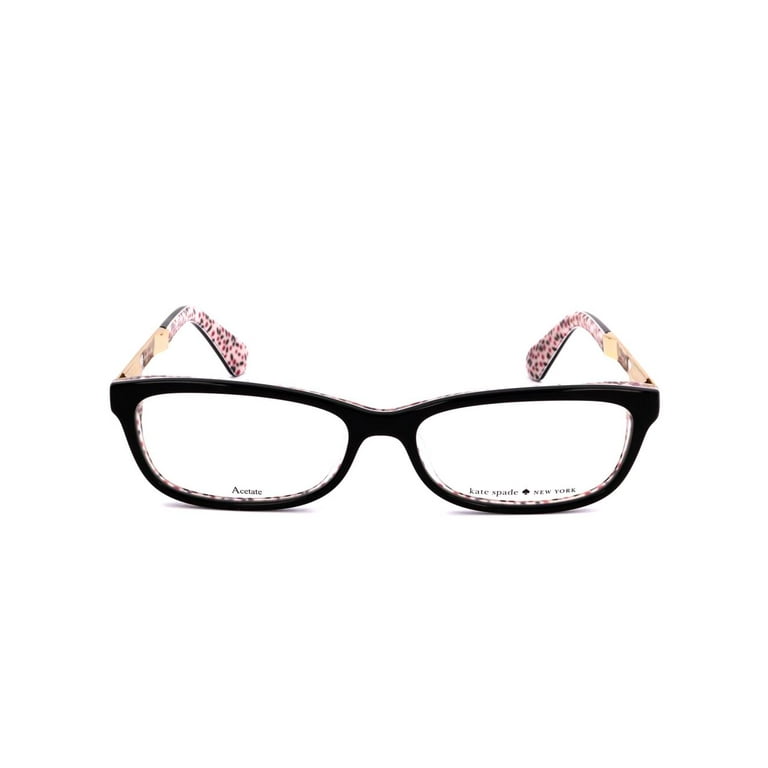 Eyeglasses Kate Spade Jessalyn 0UYY Black Pattern Red 00 Demo