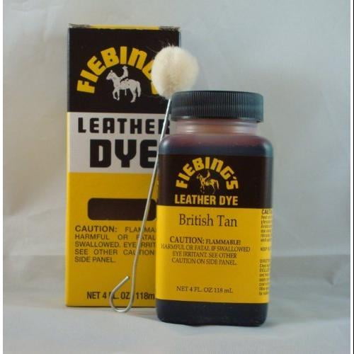 Fiebing S Leather Dye W Applicator 4, Red Leather Dye Kit