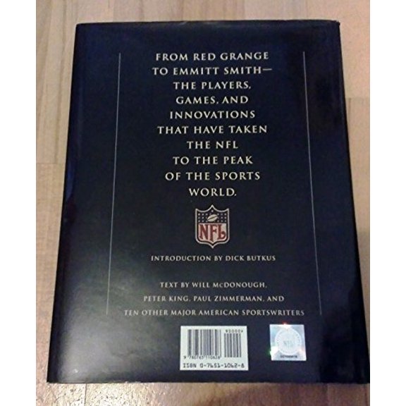 Pre-Owned The NFL Century: The Complete Story of the National Football League, 1920-2000 (Hardcover) 0765110628 9780765110626