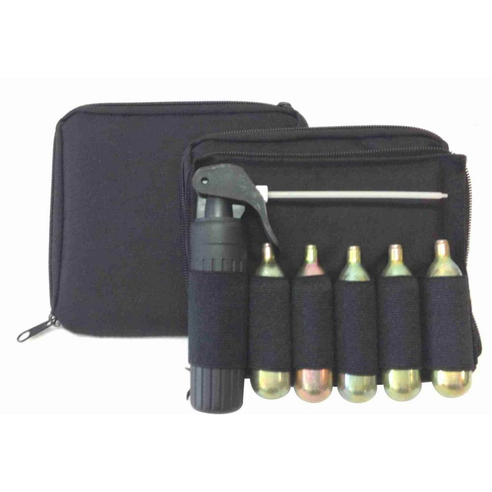 EcoFriendly CO2 MINI Carbon Dioxide Gas Duster Kit with Nylon Travel