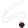 thumbnail image 1 of Houderco Collar Colgante Noctilucente De Aleación De Zinc Plateado Con Que En, 1 of 8