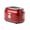 Red, variant on 2-Slice Stainless Steel Toaster with Defrost, Bagel & Reheat Functions