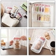 thumbnail image 4 of Bolsas para sándwiches para refrigerios, 10 bolsas para tarros, bolsas para guardar alimentos a prueba de fugas, bolsas para tarros que mejoran su experiencia, 4 of 8
