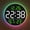 Green, variant on 10 Inch Large Digital Wall Clock with 9 Color Changing Remote Control, Date Week Temperature, Auto Brightness Dimmer Big Clock with Night Lights,Green