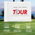 thumbnail image 2 of WATSY Tour Championship Golf Pin Flag 8" x 6" Inch Inch For Flagstick Double Sided Mini Putting Green Flags For Backyard Outdoor Patio Golf Pin Flag, 2 of 5