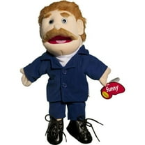 Sunny Toys GL1302, Dad in Blue Suit Glove Puppet, 14 in, 0.6 lbs