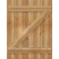 thumbnail image 5 of 26 7/8"W X 35"H Timbercraft Five 5 3/8" Boards Joined Board-N-Batten Shutters W/Z-Bar, Rough Sawn Western Red Cedar (Per Pair), 5 of 13