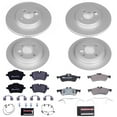 thumbnail image 2 of Power Stop Front and Rear Euro-Stop ECE-R90 Certified Brake Pad and Rotor Kit ESK6299, 2 of 4