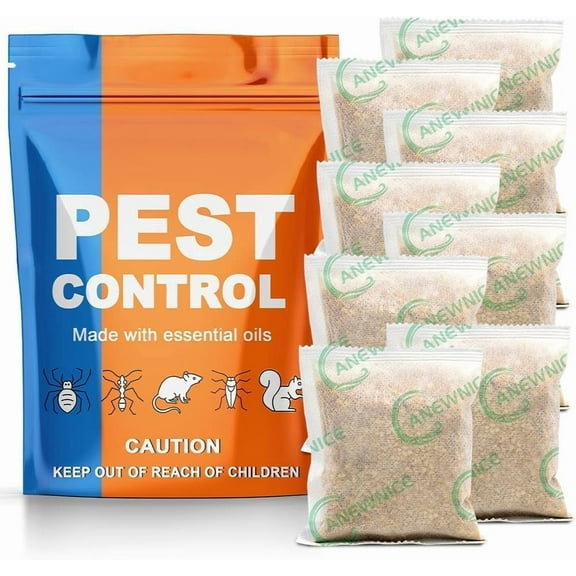 Pest Control Pouches – 8 Pack, Trap & Barrier for Rodents, Mice, and Small Pests