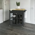 thumbnail image 2 of Twin Star Home 23.12 in. D Rolling Kitchen Storage Cart, 2 of 15