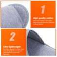 thumbnail image 4 of YIHONGMU 1 Set Folding Cotton Slippers Lightweight Slippers Hotel Indoor Slippers, 4 of 7
