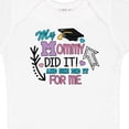 thumbnail image 4 of Inktastic My Mommy Did It and She Did It for Me with Graduation Cap Girls Baby Bodysuit, 4 of 5