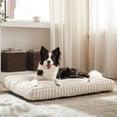 thumbnail image 6 of Dog Bed Medium Size  Flat Pet Beds With Removable Washable Cover Mat Cute Crate Thick Shredded Chopped Foam & Anti Slip Bottom For Indoor, 6 of 9