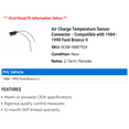 thumbnail image 2 of Air Charge Temperature Sensor Connector - Compatible with 1984 - 1990 Ford Bronco II 1985 1986 1987 1988 1989, 2 of 2