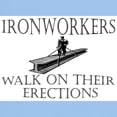 thumbnail image 3 of CafePress - Ironworkers Walk On Their Ere Light T Shirt - Men's Classic Graphic T-Shirt, 3 of 4