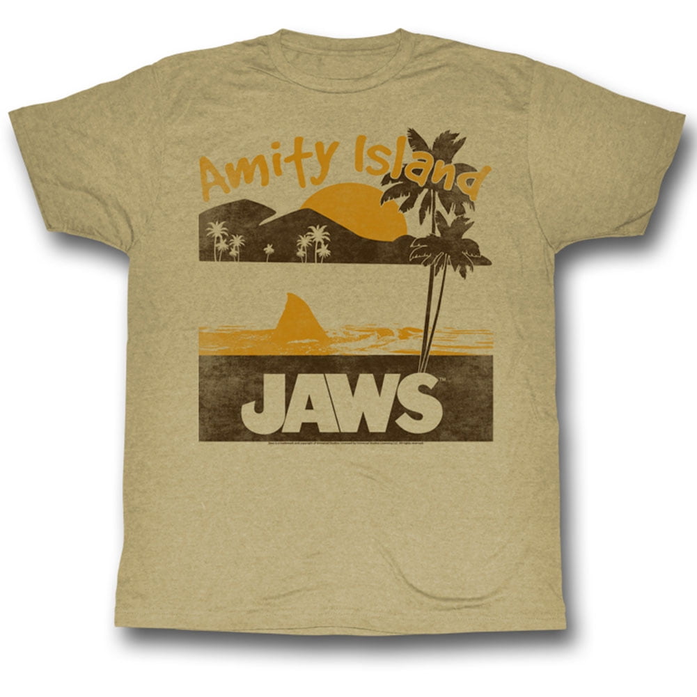 Jaws Men's Random T-shirt Vintage White 