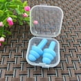 thumbnail image 4 of yingyy 1/2/3/5 1 Paire Bouchons d'Oreilles Réduction du Bruit de Sommeil Silicone Réutilisable Doux Ronflement Bouchon d'Oreille Protection de l'Oreille Voyage Poche Étude Écouteurs 1PCS, 4 of 6